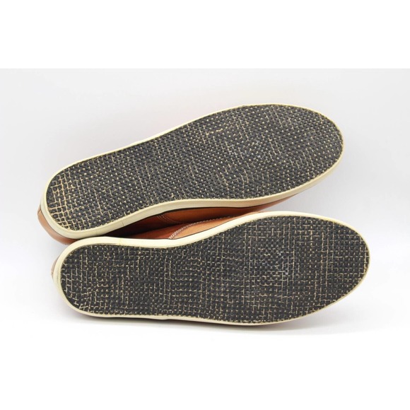 Element Mens Recycled Vegan Tan Brown Leather Skateboard Shoes Size 11 - Picture 6 of 8